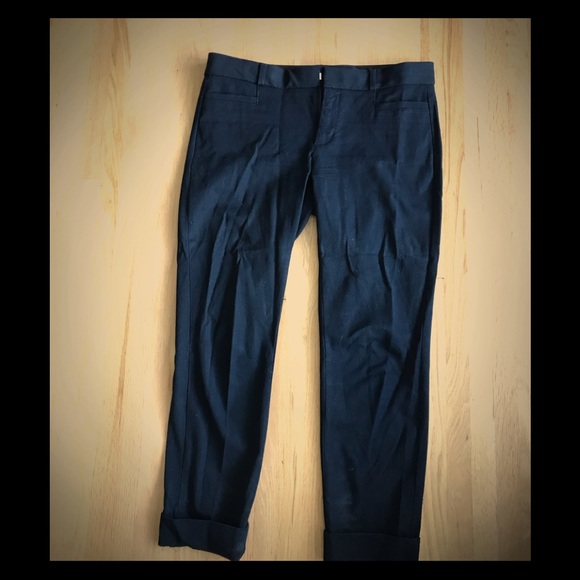 Banana Republic Pants - Banana Republic Sloan Ankle Pant size 4 navy blue